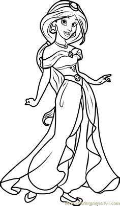 jasmine coloring pages  print archives  coloring pages