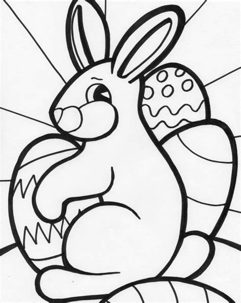 easter bunny coloring pages easter bunny coloring pages  kids
