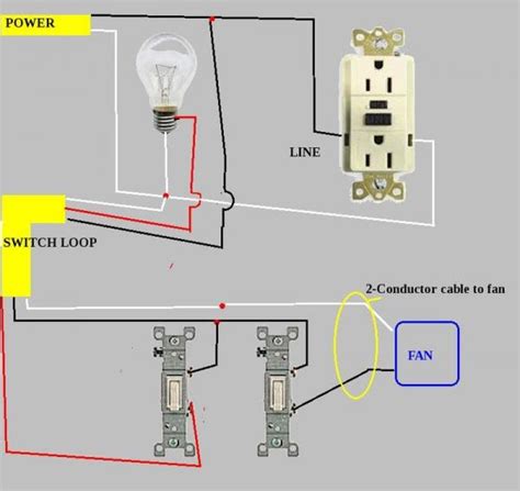bathroom lighting wiring diagram  bathroom