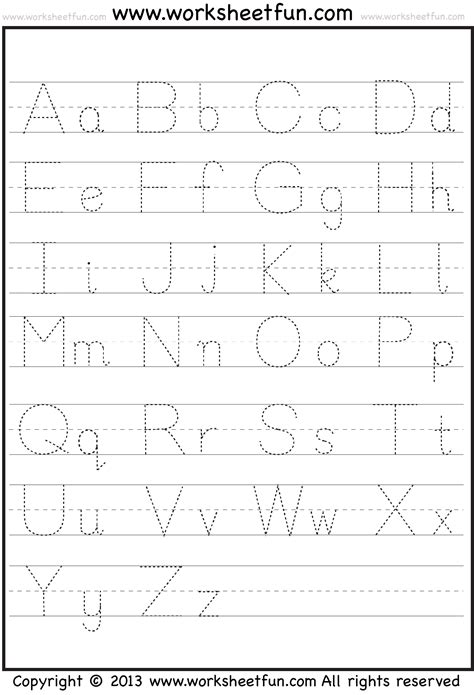 tracing worksheets  alphabet writing worksheets letter tracing
