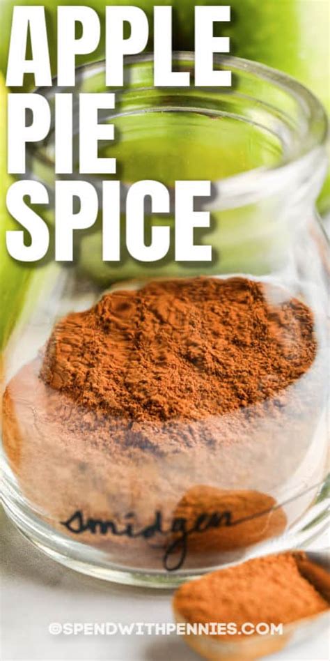 apple pie spice ready   minutes spend  pennies
