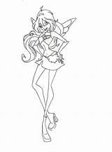 Winx Bloom Club Coloring Charmix Deviantart Drawings Fairy sketch template