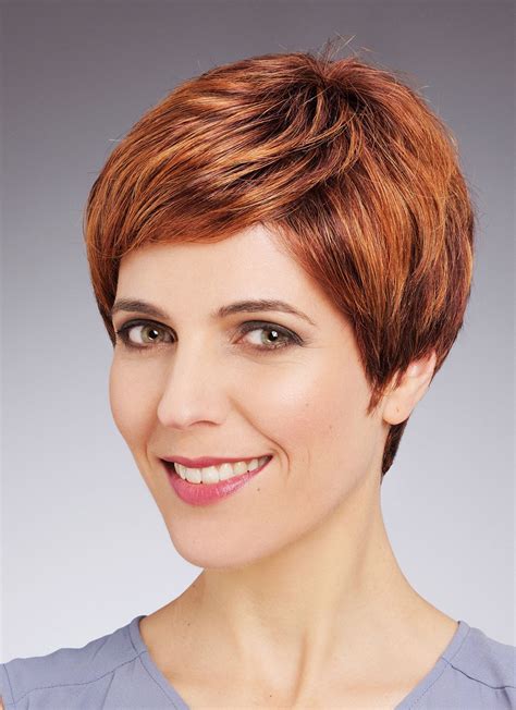 auburn lace front mono top short synthetic hair wigs