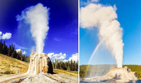Yellowstone Eruption Steamboat Geyser Blast Stuns