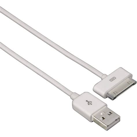 hama ipadiphoneipod data cablecharger lead  usb  connector   apple dock plug