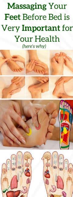 Massaging Your Feet Before Bed Is Very Important For Your Health Here