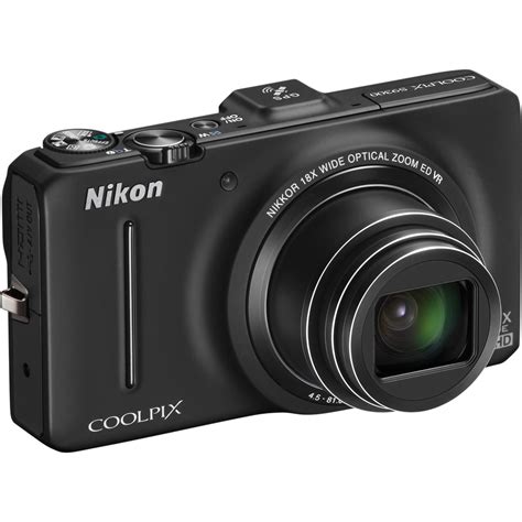 nikon coolpix  digital camera black  bh photo video