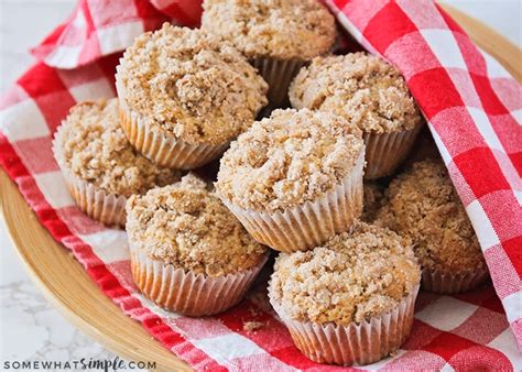 Apple Muffins With Streusel Topping Somewhat Simple