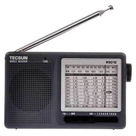 Tecsun R 9012 12 Bandas Am Fm Sw Onda Corta Radio Receptor G