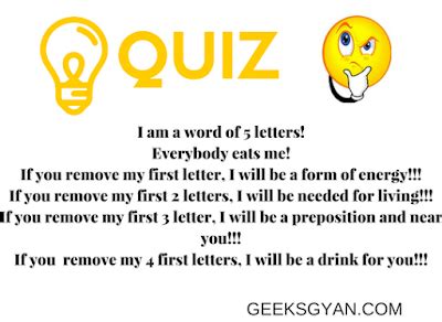 latest top  whatsapp puzzles quiz  answers  geeksgyan
