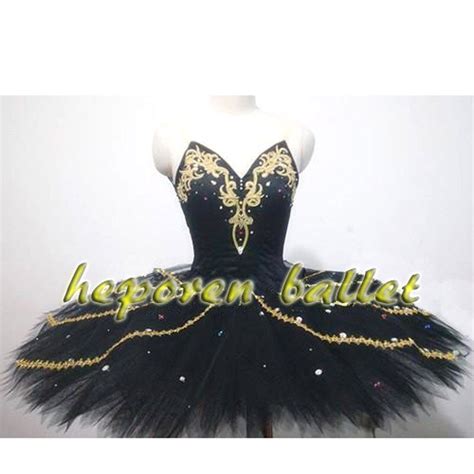 High Quality Classic Customized Black Swan Costume Black