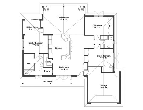 simple house floor plans  story house plans