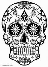 Calaveras Cool2bkids Muertos Mexicanas sketch template