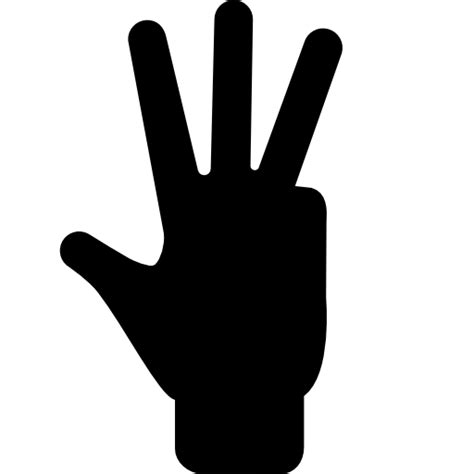 fingers count icon