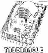 Tabernacle Coloring Pages Bible Building Color Tabernacles Kids Feast Choose Board sketch template