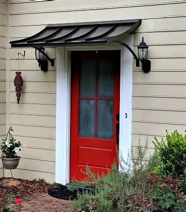 concave style awning house awnings house exterior door awnings
