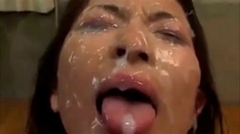Asian Girl Gets Lots Of Cum On Her Face Porn Videos