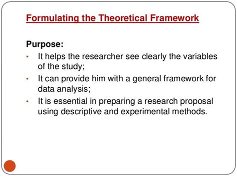 conceptual  theoretical framework conceptual framework research