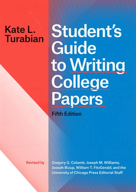 students guide  writing college papers  edition turabian