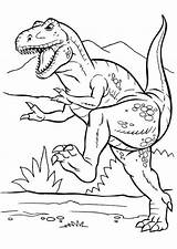 Rex Coloring Pages Vs Print Kicking Trex Printable Color Tyrannosaurus Indominus Everfreecoloring Sketch Template sketch template