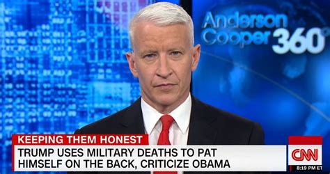 Cnn Anchor Anderson Cooper Slams Trump For Using Tragic