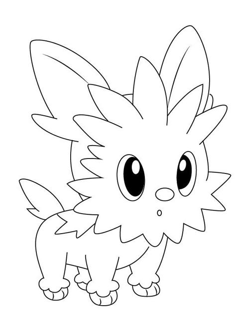 pokemon lillipup coloring pages coloring pages