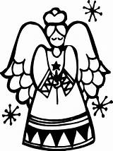 Angel Christmas Coloring Pages Clipart Color Coloringpages1001 Clipartbest Gif Anjos Drawings Anjo Eva Imprimir Para Choose Board sketch template