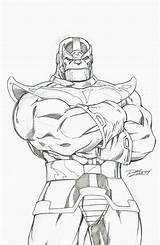 Thanos Almighty Xcolorings sketch template