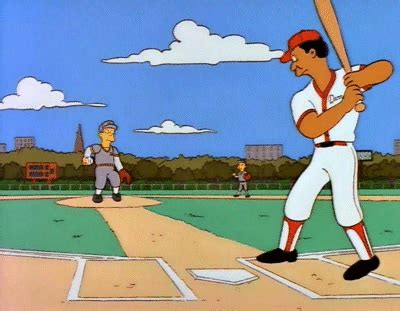 darryl strawberry simpsons gif goimages signs