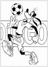 Futebol Colorare Calcio Goofy Pages Raskrasil sketch template