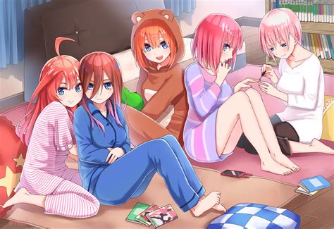 honorikiti 5 toubun no hanayome nakano ichika nakano itsuki nakano miku