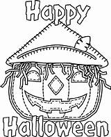 Halloween Coloring Jack Lantern Crayola Pages Printable Print sketch template