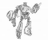 Cliffjumper Transformers Pages Colouring Prime Robot sketch template