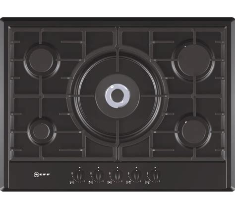 Buy Neff T25s56s0 Gas Hob Black Free Delivery Currys