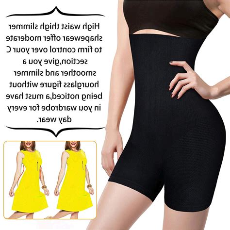 nebility women waist trainer shapewear tummy control body black size