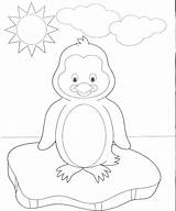 Coloring Penguin Pages Baby Cute Penguins Printable Clipart Very Backhoe Animals Drawing Cliparts Panda Kids Color Getdrawings Getcolorings Cartoon Christmas sketch template