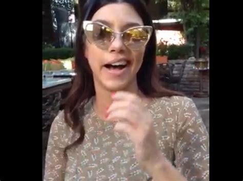 khloe kardashian posts embarassing video of kourtney
