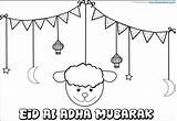 Eid Adha Mubarak Guinea Themumeducates Fitr sketch template