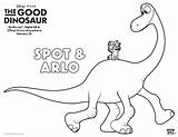 Coloring Arlo Dinosaur Good Spot Pages Print Disney Printable Kids Sweeps4bloggers Grandma Cartoon Click Popular Choose Board Comments sketch template