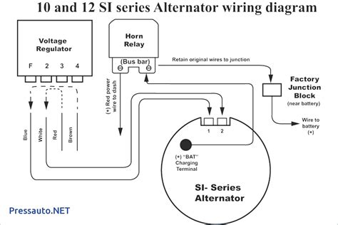 alternator wiring diagram  external regulator wiring library