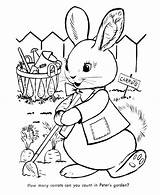 Peter Coloring Pages Cottontail Getcolorings Carrot Doing Getdrawings Choose Board sketch template