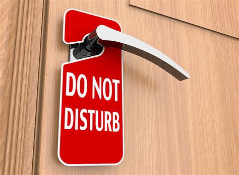 A Do Not Disturb Sign 19 Things You Might Not Have Thought To Bring