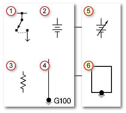 common automotive wiring diagram symbols diagrams  car repairs pinterest  case chang