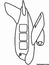 Coloring Pages Plane Kids Getdrawings sketch template
