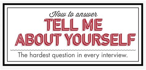 how to answer tell me about yourself primer
