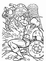 Coloring He Man Pages Printable Book Color Universe Masters Boys Sheets Mycoloring Colouring Print Mandala Kids Trap Jaw Motu 4th sketch template