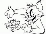 Coloring Tom Jerry Pages Popular Head sketch template
