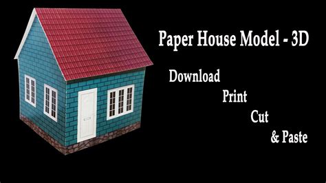 paper house  house model hd  easy youtube