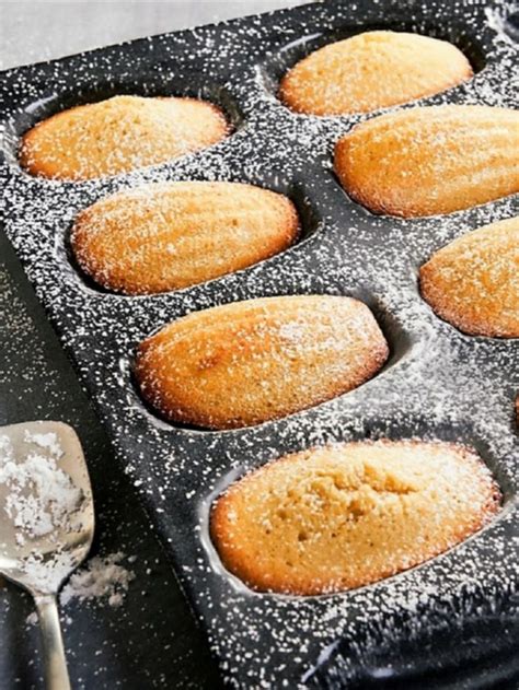lovely classic madeleines classic food cooking  baking cooking