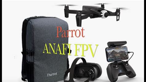 parrot anafi fpv drone india youtube